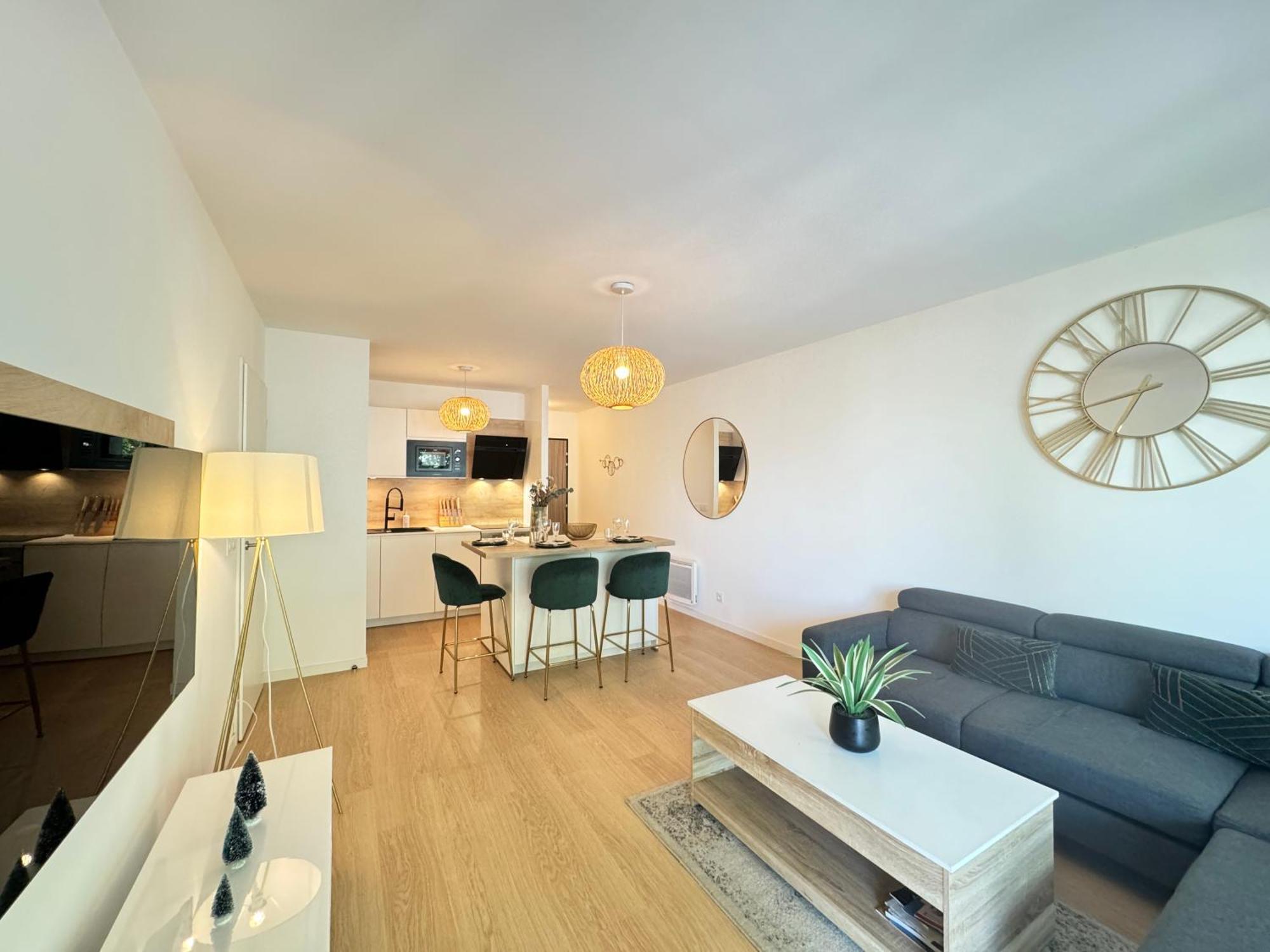 Appartement L'hibiscus - Centre - Parking - 3p Le Mans