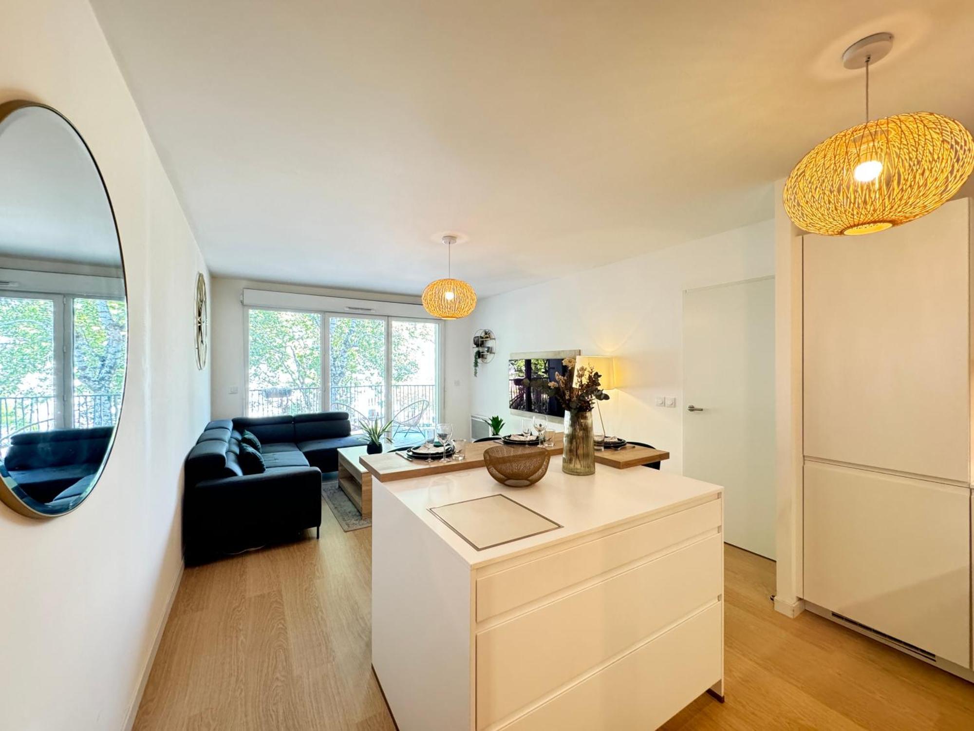 L'hibiscus - Centre - Parking - 3p Appartement Le Mans